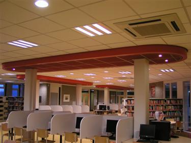 Plafond met ovaal
